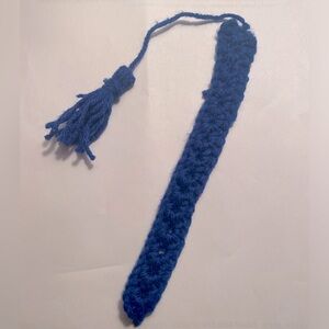crochet bookmark with tassel